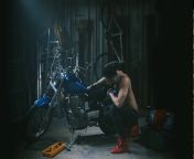 Секс с геем баркером на крутом мотоцикле